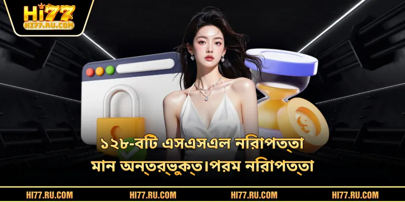 ১২৮-বিট এসএসএল নিরাপত্তা মান অন্তর্ভুক্ত।পরম নিরাপত্তা